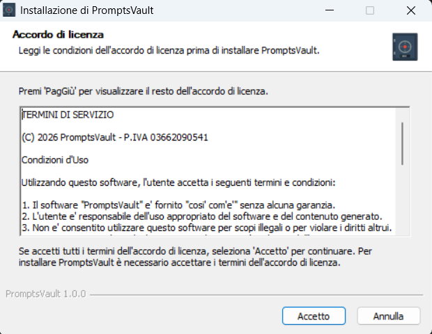Passo 3 - Completa installazione